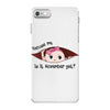 November Peeking Out Baby Girl iPhone 7 Case