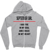 September Girl Zipper Hoodie