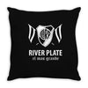 river plate de argentina futbol soccer Throw Pillow