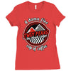 the black lodge Ladies Fitted T-Shirt