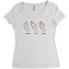 nerd ears Women's Triblend Scoop T-shirt
