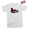 red doc marten skinhead boots, ideal birthday present or gift Exclusive T-shirt
