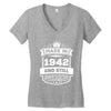 Made In 1942 And Still Awesome Women's V-Neck T-Shirt