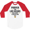 Prayer for Las Vegas, Our Heart Is With You 2017 3/4 Sleeve Shirt
