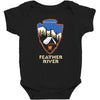 oakland feather river camp Baby Bodysuit