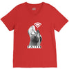 faith animal pray V-Neck Tee