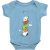 mid air disintegrated Baby Onesie