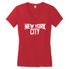 new york city ringer Women's V-Neck T-Shirt