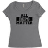 all reps matter Women's Triblend Scoop T-shirt