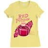 red potion Ladies Fitted T-Shirt