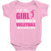 all this girl care about is volleyball Baby Onesie