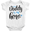 Daddy is my Hero Baby Boy Baby Bodysuit