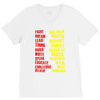 fight, dream, lead! V-Neck Tee