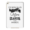 i ve been called a lot of names in my lifetime but grandpa is my favor iPad Mini 4