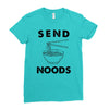 send noods Ladies Fitted T-Shirt