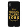 queens are born in 1986 iPhoneX