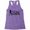 no fat chicks Racerback Tank