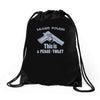 learn polish peace Drawstring Bags