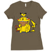 pika chu Ladies Fitted T-Shirt