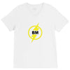 best man t shirt bachelor party vintage wedding vegas white V-Neck Tee