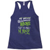 halloween nurses Racerback Tank