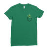 Alien Pocket Ladies Fitted T-Shirt