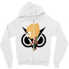 funny black gamming Zipper Hoodie
