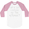 i'm a lot cooler on the internet 3/4 Sleeve Shirt