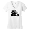 monkey Women's V-Neck T-Shirt