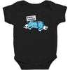 beware of cerberus Baby Bodysuit