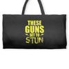 These Guns Set To Stun Weekender Totes