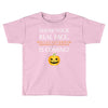 show your real face, halloween is coming Toddler T-shirt