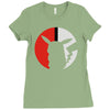 pikachu silhouette Ladies Fitted T-Shirt