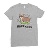 hard corg Ladies Fitted T-Shirt