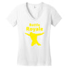 battle royale skydiving fortnite Women's V-Neck T-Shirt