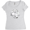 midnight desolation Women's Triblend Scoop T-shirt