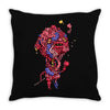 upset stomach Throw Pillow