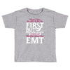 Maybe I Was Too Late To Be His First But Right Now I'm Happy To Be His Toddler T-shirt