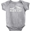 blue cat records Baby Onesie