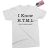 i know html Exclusive T-shirt