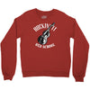 rockin' it old school bass Crewneck Sweatshirt