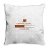 caffeine loading pleace wait Throw Pillow