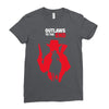 outlaws to the end Ladies Fitted T-Shirt