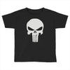 the punisher skull head Toddler T-shirt