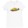 fistful of cream Ladies Fitted T-Shirt