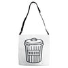 white trash Adjustable Strap Totes
