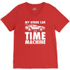 my other car is a time machine V-Neck Tee