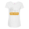hey you guys Maternity Scoop Neck T-shirt