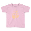Never Give Up Uterine Cancer Awareness Toddler T-shirt