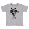 nerd giraffe Toddler T-shirt